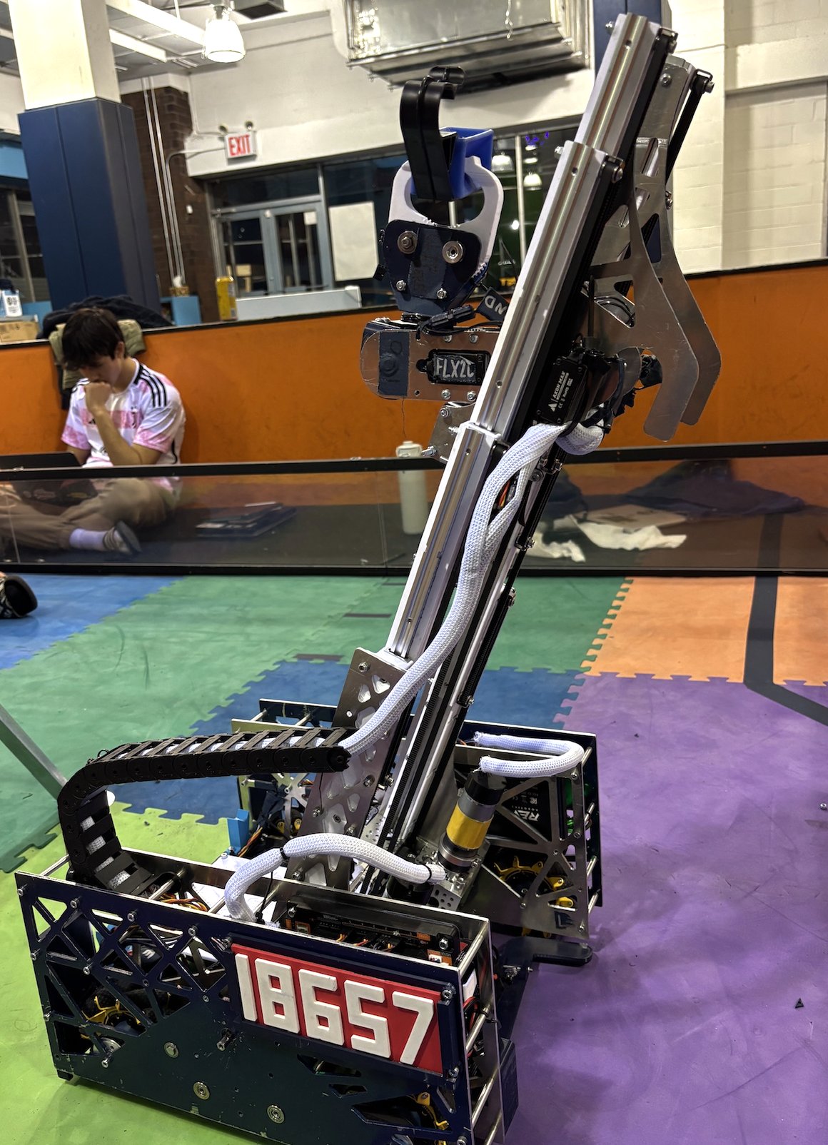FIRST Tech Challenge competition robot, team 18657